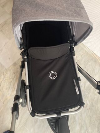 Carrito Bugaboo Negro y Gris