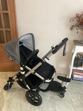 Carrito Bugaboo Negro y Gris