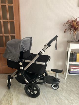 Carrito Bugaboo Negro y Gris