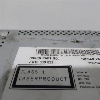 RADIO / CD NISSAN QASHQAI (J10)(01.2007->) 2.0 ACENTA [2,0 LTR. - 110 KW DCI TURBODIESEL CAT]