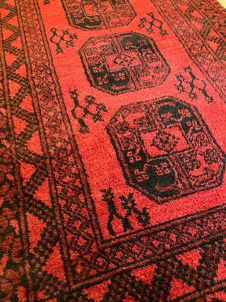 Tappeto afghano in lana