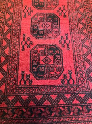 Tappeto afghano in lana