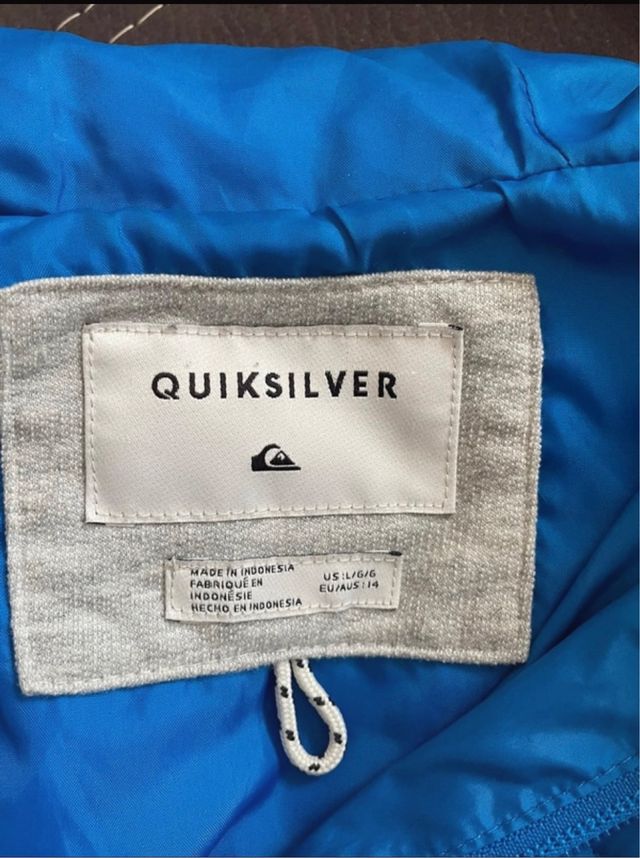 Abrigo Quiksilver azul