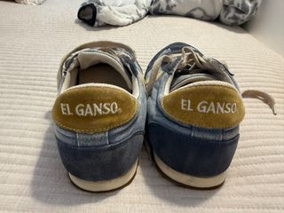 Zapatillas El Ganso Hombre Azul y Amarillo