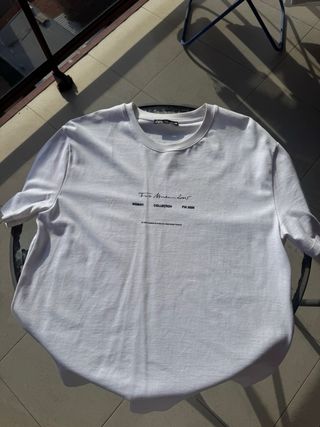 Camiseta Zara Mujer Blanca