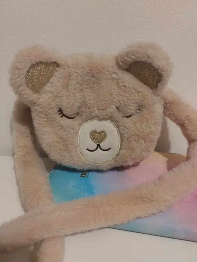 Bolso peluche osito niña