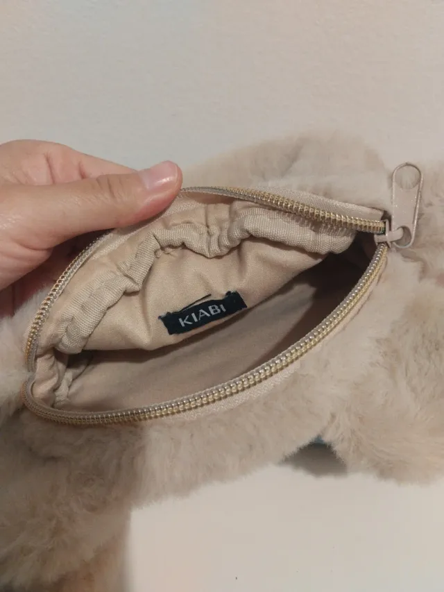 Bolso peluche osito niña