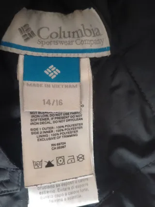 Chaqueta Columbia niñ@