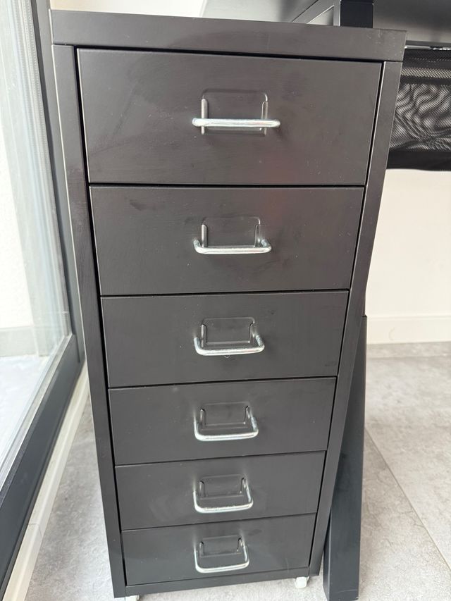 Cajonera metallica con 6 cassetti, disponibili 2 unità