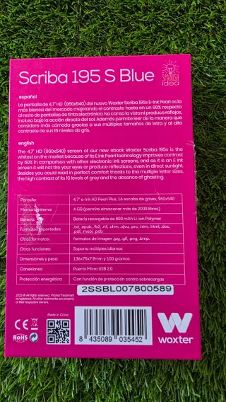 Ebook Woxter Scriba 195 S Azul