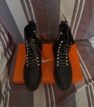 Botines Zara Mujer Negros