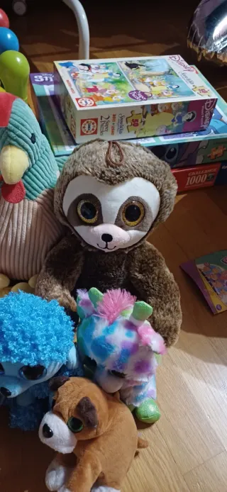 Lote Peluches Varios Animales