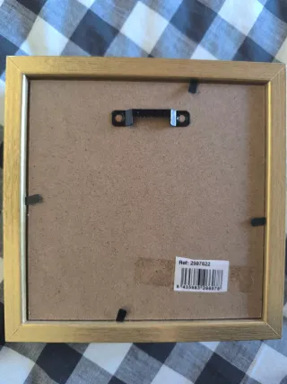 Porta monete e cornice portafoto decorativa con messaggio