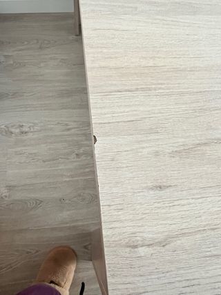 Mesa comedor extensible madera. 140/190