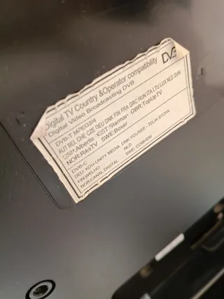 Televisor Philips Negro