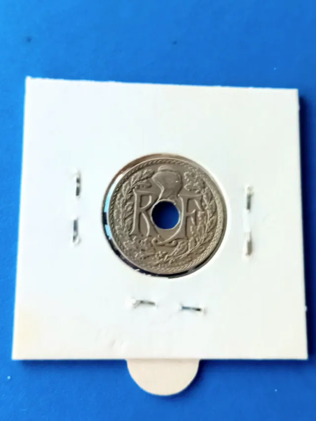 Moneda Francia 10 Céntimos 1936