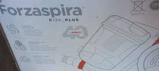 Aspirador Polti naranja