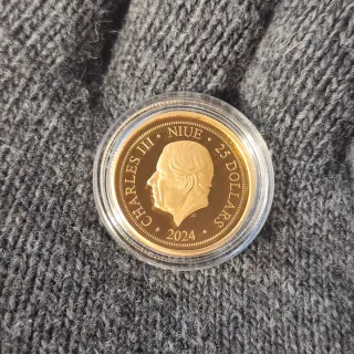 Moneda Oro Dragón Lunar Chino 1/4 oz 9999