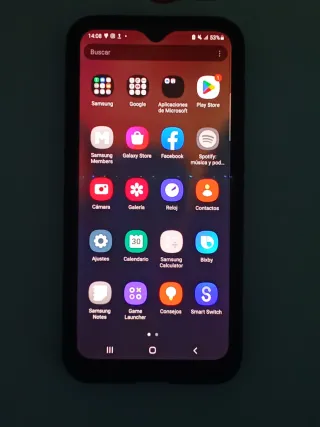 Samsung A50 Funda Negra