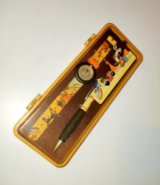 Estuche de Reloj suizo Flik Flak y bolígrafo Nuevo