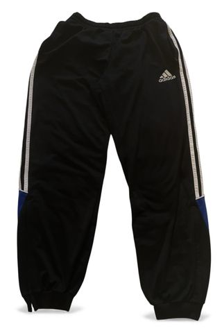 Pantalones Adidas anchos negros y azules