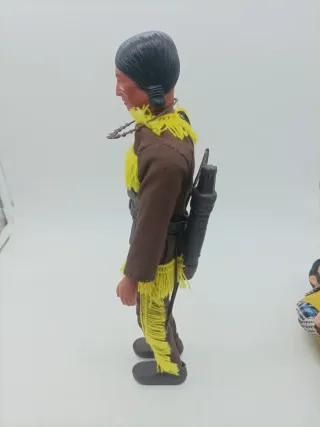 Muñeco Vaquero Indio Mego 30cm