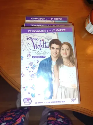 Pack Disney Violetta DVD Temporada 1 2 3 y 4