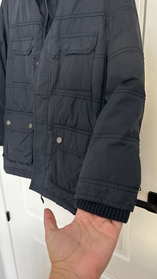 Abrigo niño azul oscuro