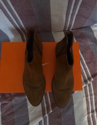 Botines Massimo Dutti Marrones Talla 36