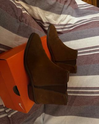 Botines Massimo Dutti Marrones Talla 36