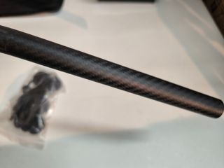 Manillar fibra carbono bicicleta sin entrenar