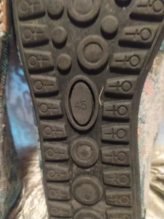 Mocassini in tessuto fantasia floreale