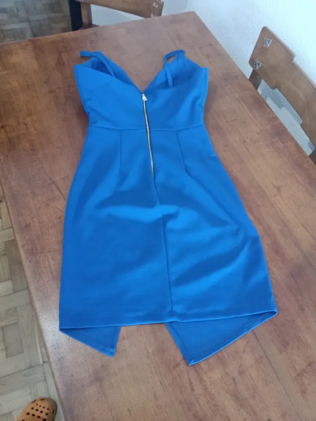 Vestido corto azul DKT