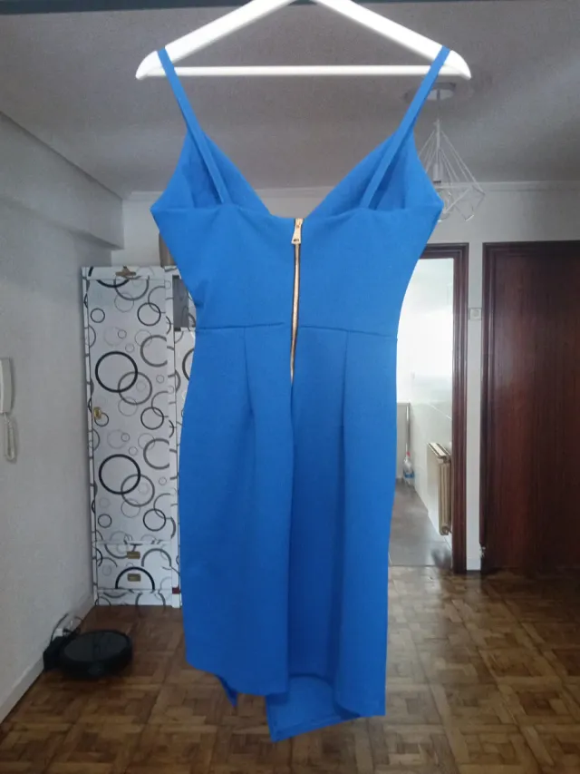 Vestido corto azul DKT