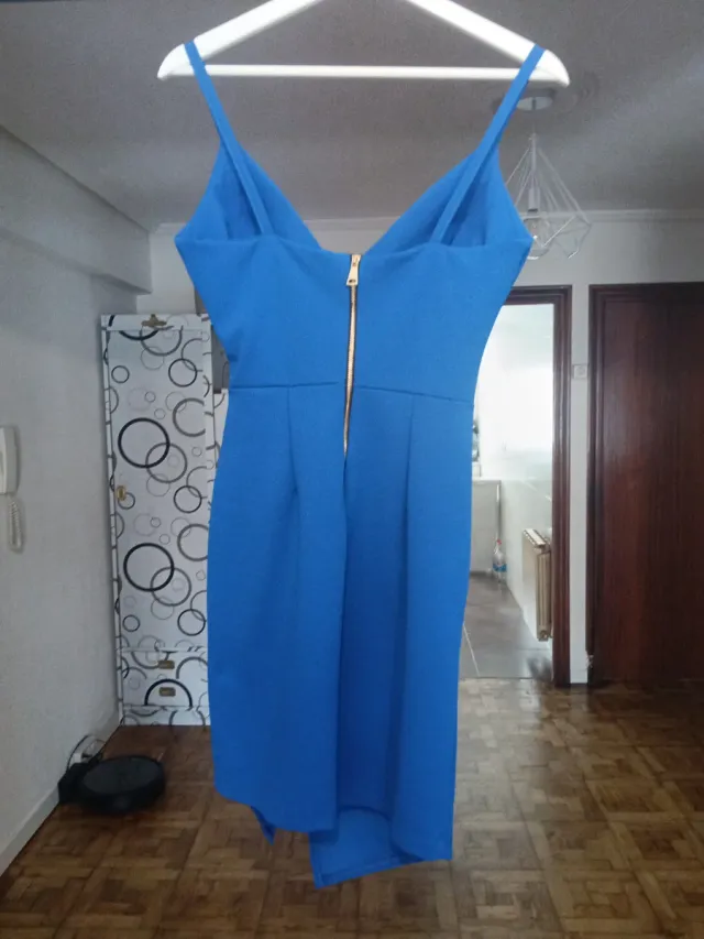 Vestido corto azul DKT