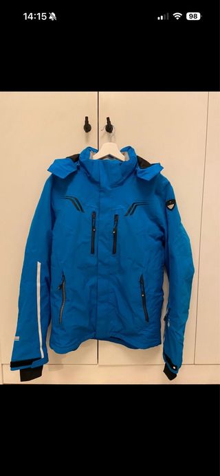 Chaqueta de esquí azul T50.