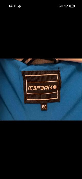 Chaqueta de esquí azul T50.