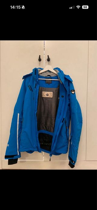 Chaqueta de esquí azul T50.