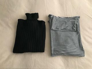 Lote 2 jerséis cuello alto