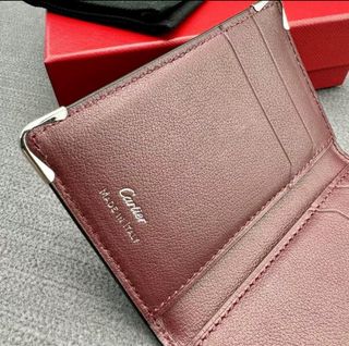 Portafogli Cartier in Pelle Nera