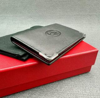 Portafogli Cartier in Pelle Nera