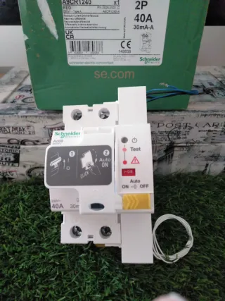 Diferencial Rearmable Schneider 2x40A 30mA