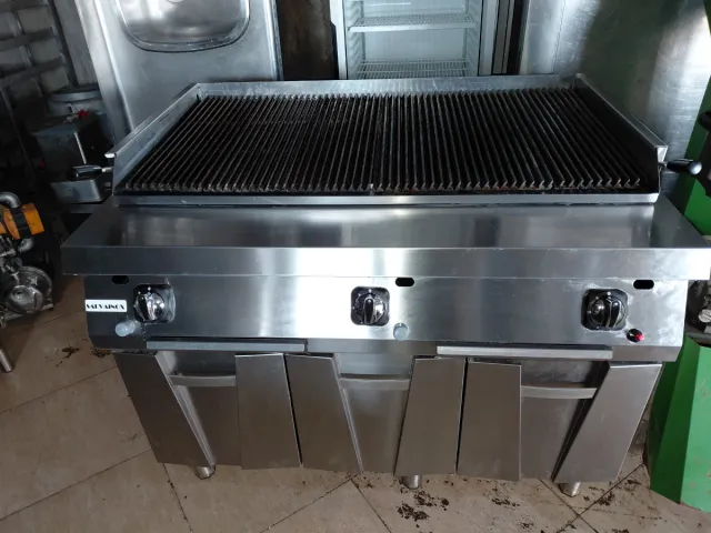 Barbacoa industrial a gas