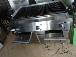 Barbacoa industriale a gas