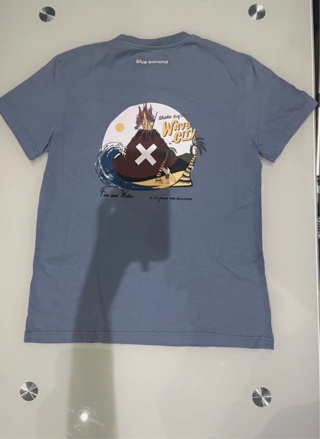 Camiseta Blue Banana Azul