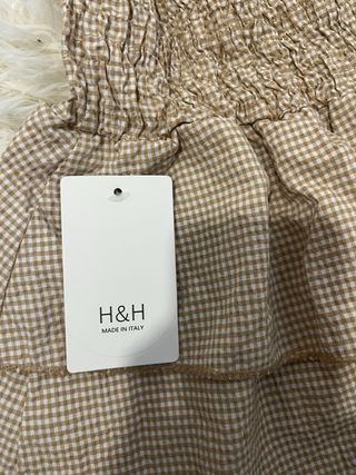 Falda pantalón H&H beige talla única