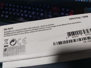 Samsung Galaxy Tab S6 Lite 128GB/Funda teclado+3