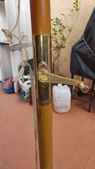 Sombrilla para sol parasol Grande Terraza Madera y