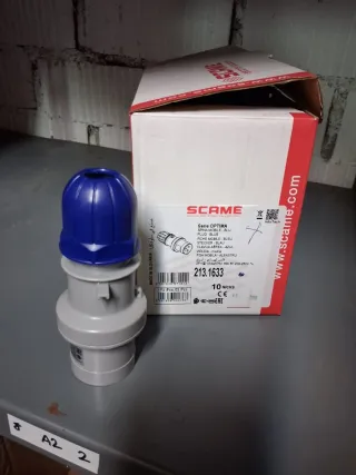 Clavija Aérea SCAME OPTIMA 213.1633