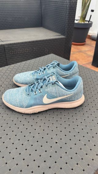 Zapatillas Nike Trainning Mujer Azul